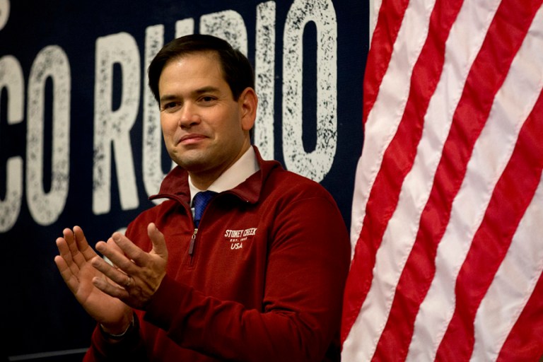 Rubio finally addressed concerns about due process rights in campus sexual assault cases in a news release on his campaign website. (AP photo/Jae C. Hong)