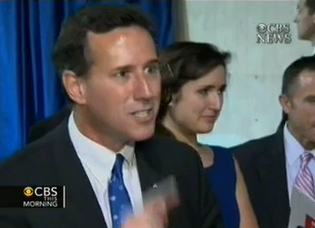 VIDEO: Santorum blasts New York Times reporter