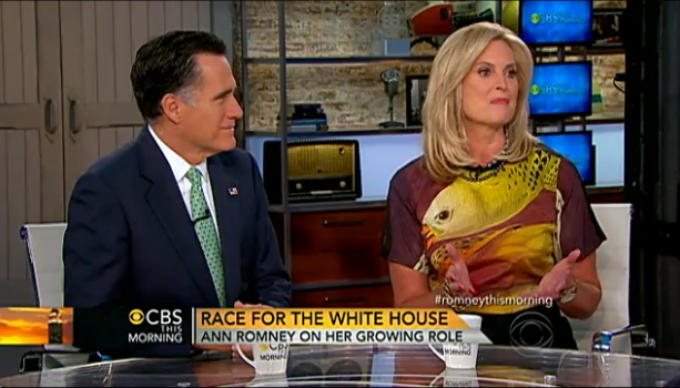 By The Numbers: That’s a pricey bird on Ann Romney’s shirt