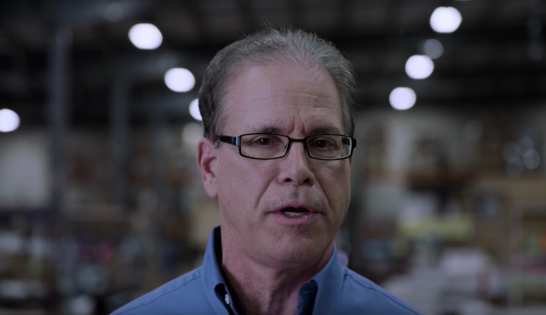 What did Indiana Senate candidate Mike Braun do when he found out he accidentally hired a white nationalist? He fired him. (Screenshot from 