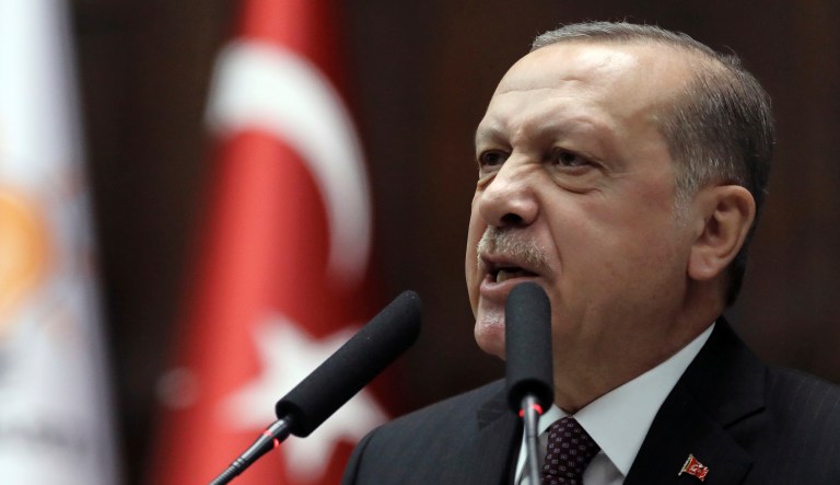 Turkey's President Recep Tayyip Erdogan has refused to lift the state of emergency that has resulted in arrests and dismissal of tens of thousands of government employees, including many scientists and teachers. (AP Photo/Burhan Ozbilici)