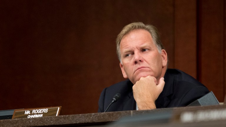The FBI Agents Association urged President Trump to nominate Mike Rogers, former House Intelligence Committee chairman and FBI special agent, to be the agency's next director. (AP Photo/Manuel Balce Ceneta)