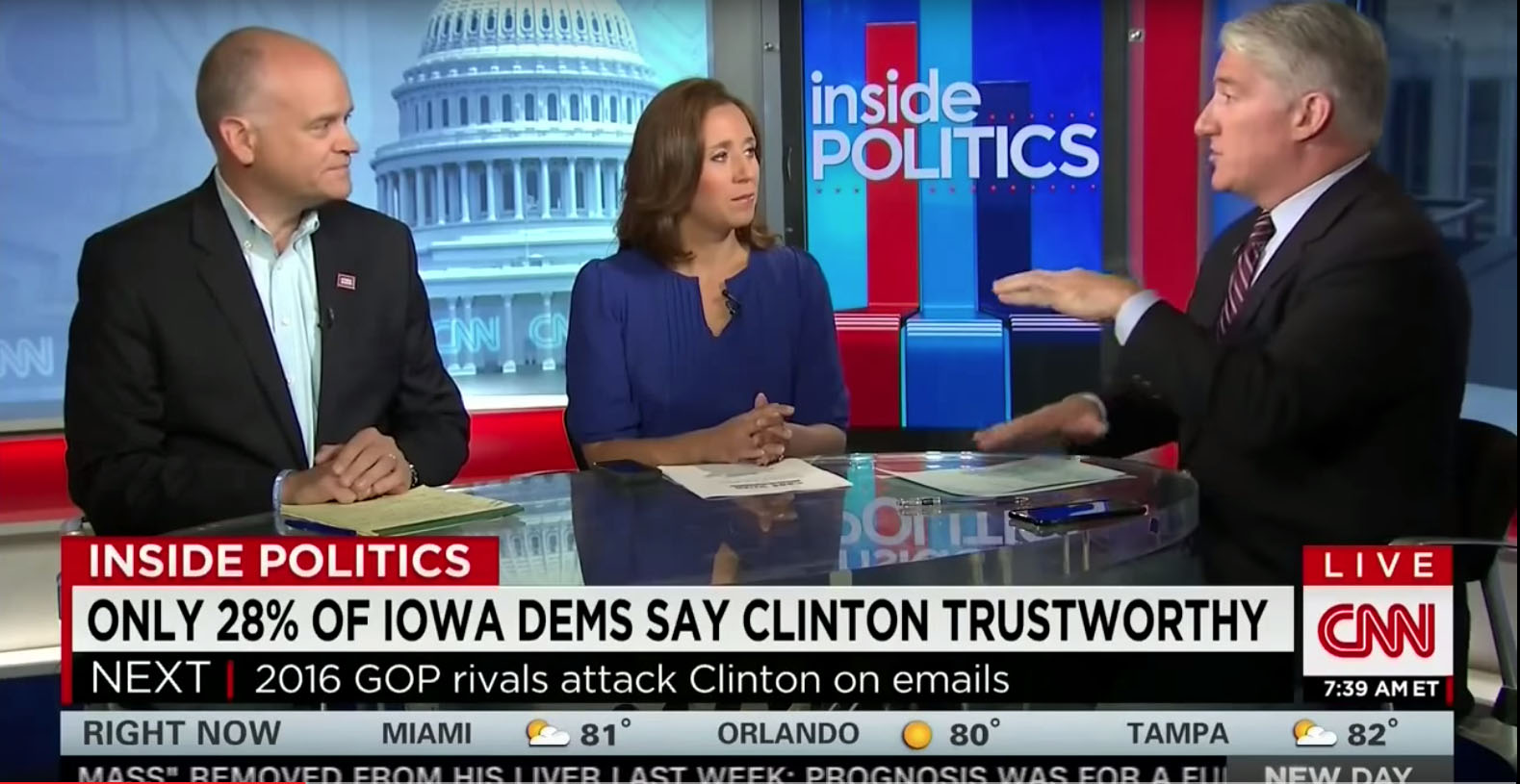 CNN panel: Clinton’s FBI problem looks bad