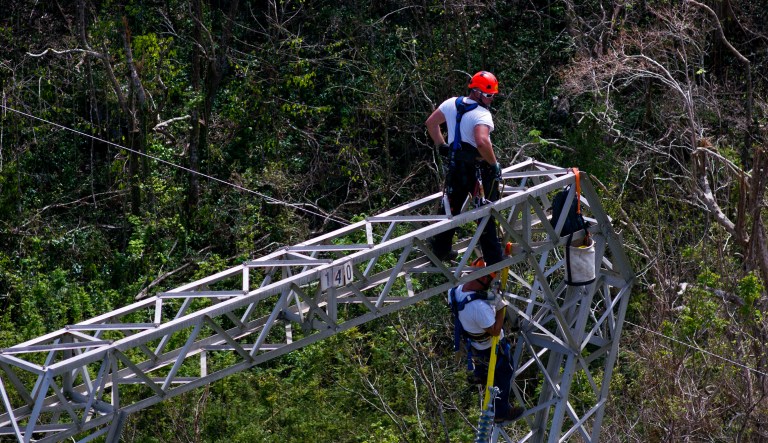 The Puerto Rico Electric Power Authority canceled the $300 million contract after criticism mounted over the terms of the deal and qualifications of the company. (AP Photo/Ramon Espinosa, File)