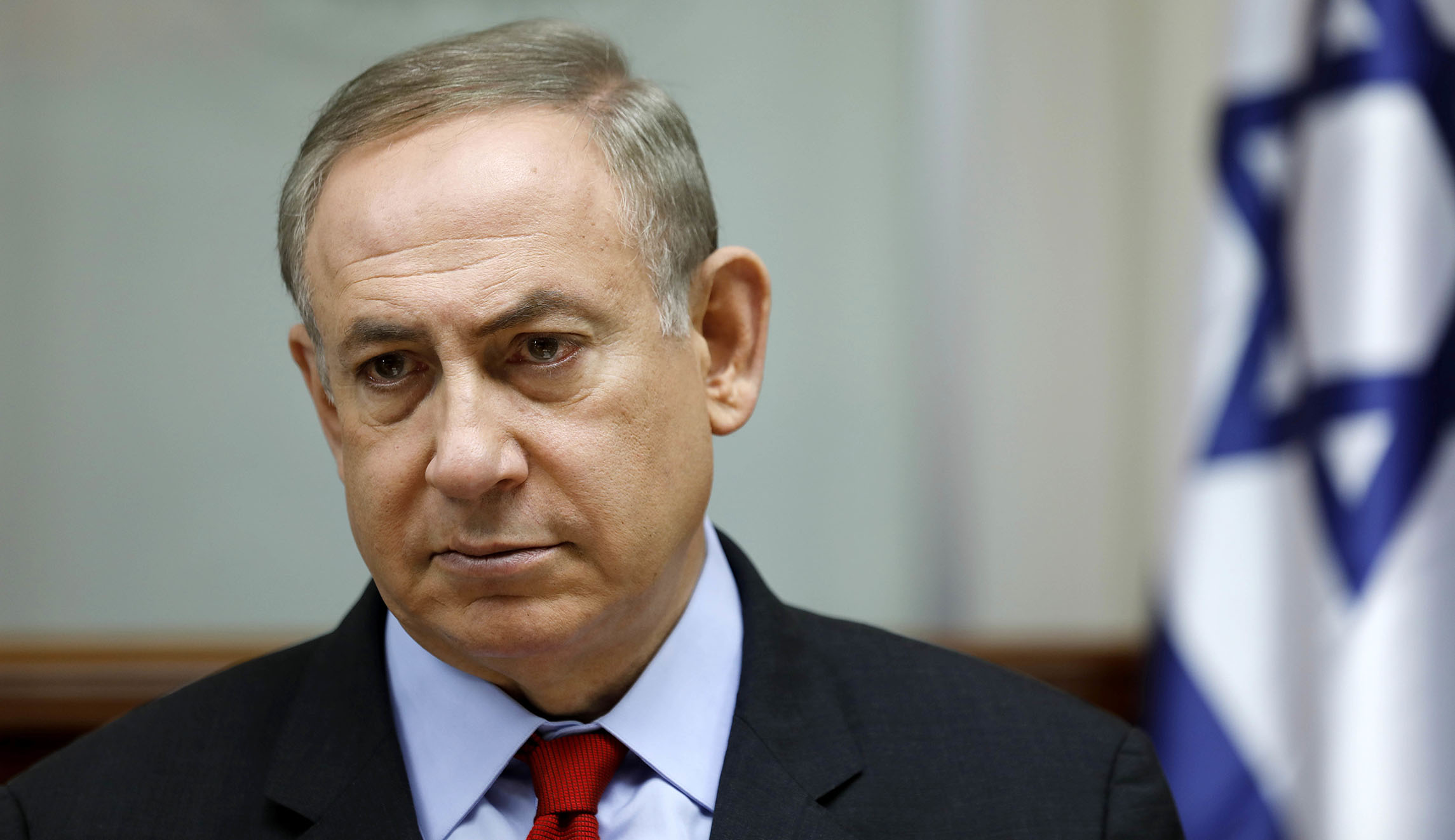 Benjamin Netanyahu accuses ‘leftist media’ of promoting regime change in Israel