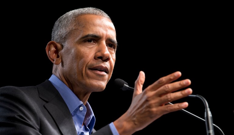 Cook County officials said on Friday that former President Barack Obama has to report for jury duty in November. (AP Photo/Steve Helber)