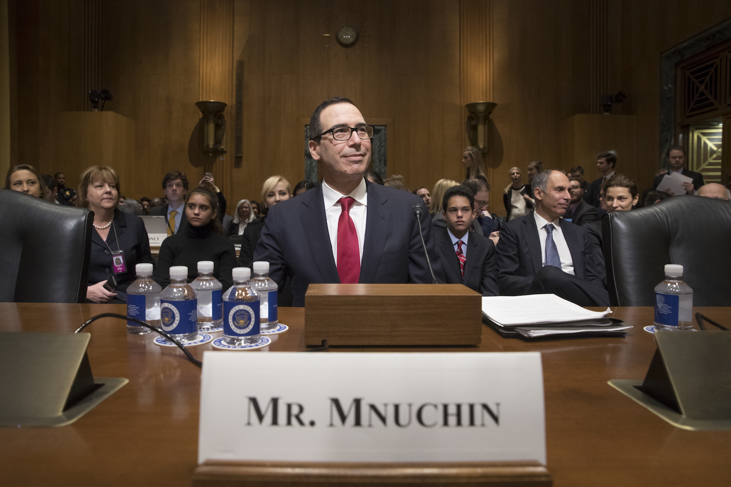 Committee vote on Mnuchin nomination delayed