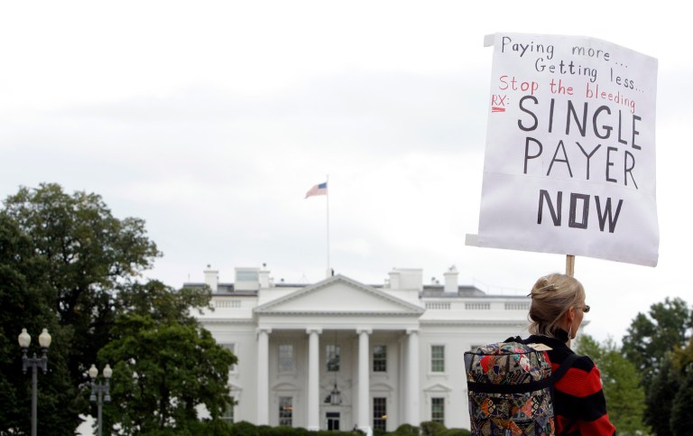Single-payer is one of the few approaches to health policy with a worse track record than Obamacare. (AP Photo/Haraz N. Ghanbari)