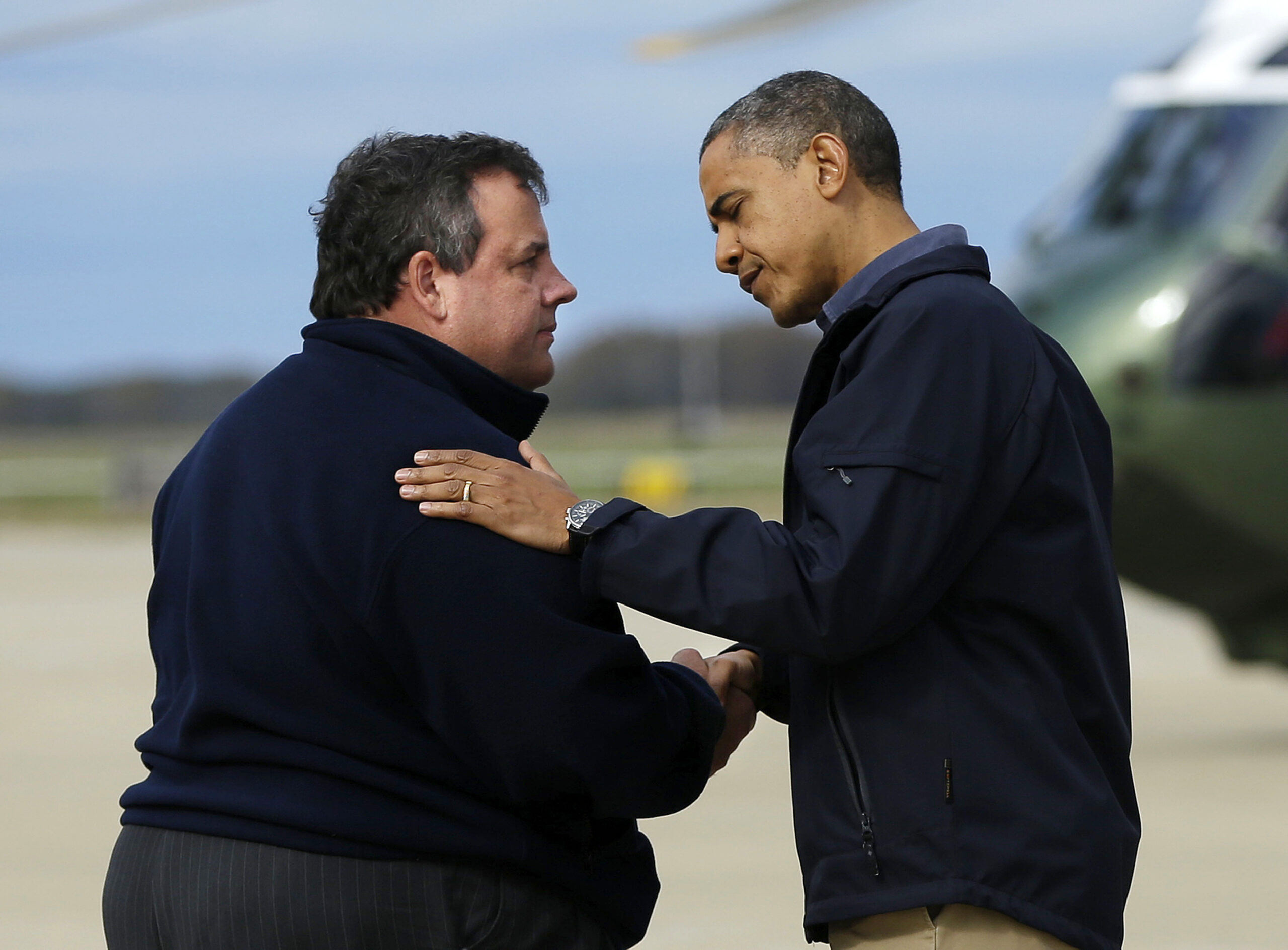 White House gives Chris Christie no help when asked about Sandy ads