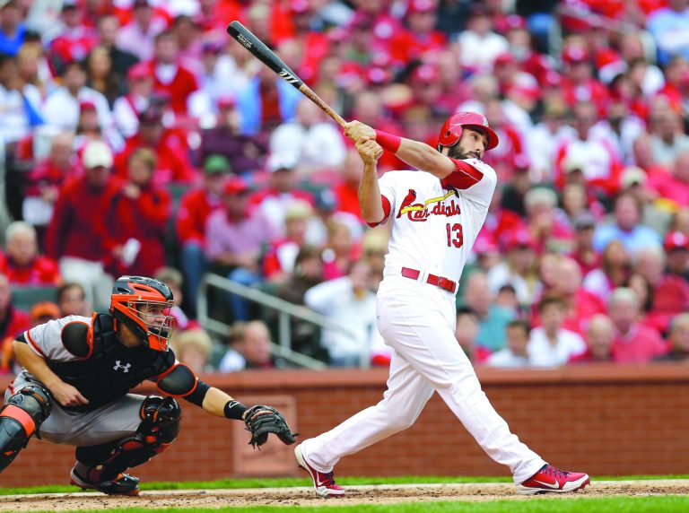 David J. Phillip/AP
Matt Carpenter replaced the ailing Carlos Beltran and promptly delivered a two-run home run for the Cardinals on Wednesday.
