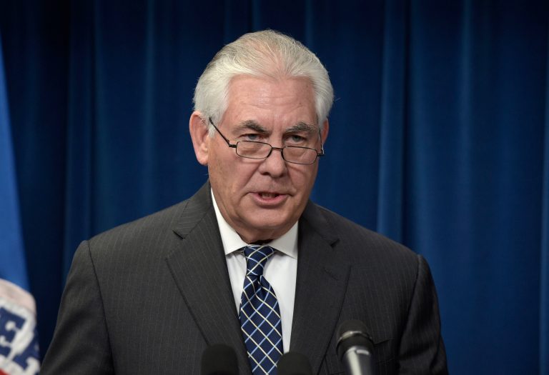 New York attorney general says Tillerson used the alias to hide climate change discussions. (AP Photo/Susan Walsh)