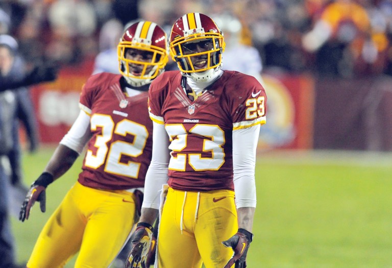 Richard Lipski/AP
DeAngelo Hall agreed to a one-year, $2.25 million deal to return the Redskins.