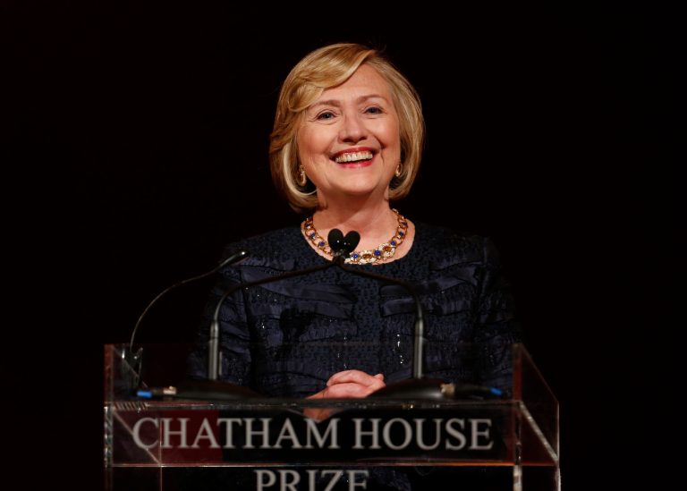 Public perception of Hillary Clinton has dipped notably since she returned to civilian life -- which, for Clinton, has meant a return to paid speaking engagements, fundraisers, and appearances on behalf of Democratic candidates. (AP File)