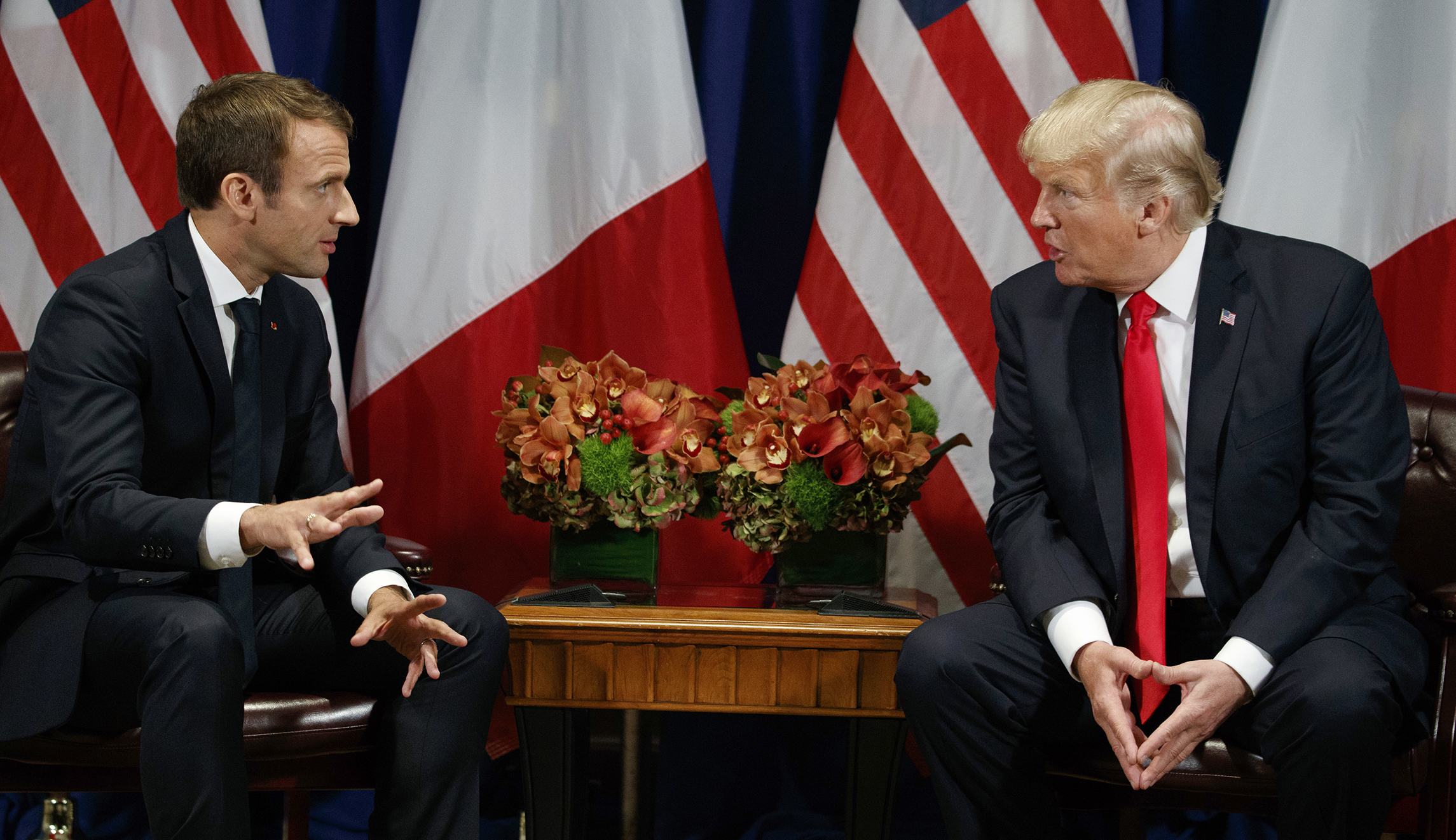 Emmanuel Macron determined to get Trump to change his mind on Iran deal