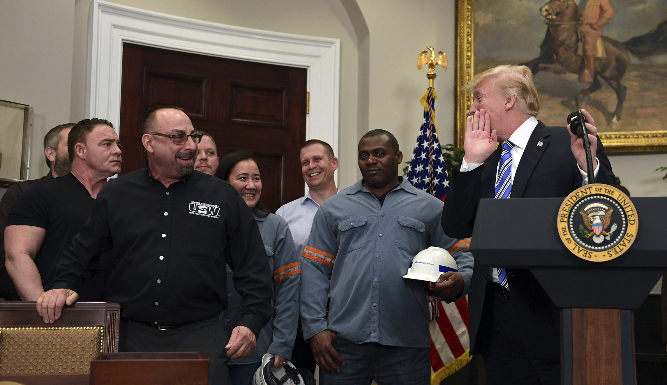 Steelworker after Trump said his father was dead: ‘We laughed about it’