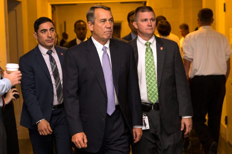 The Republican House accomplished certain things in SpeakerÂ John Boehner's era. Chiefly, it put an end to President Obama's divisive legislative agenda.Â (AP Photo/Evan Vucci)