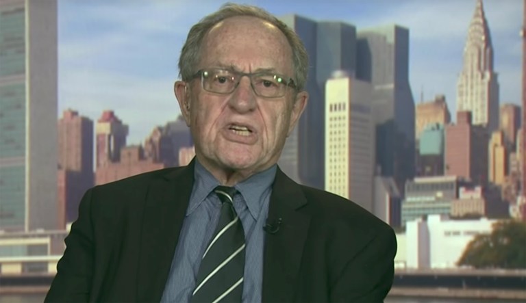 Alan Dershowitz argues that historical precedent sides with President Trump. (Image courtesy screenshot)
