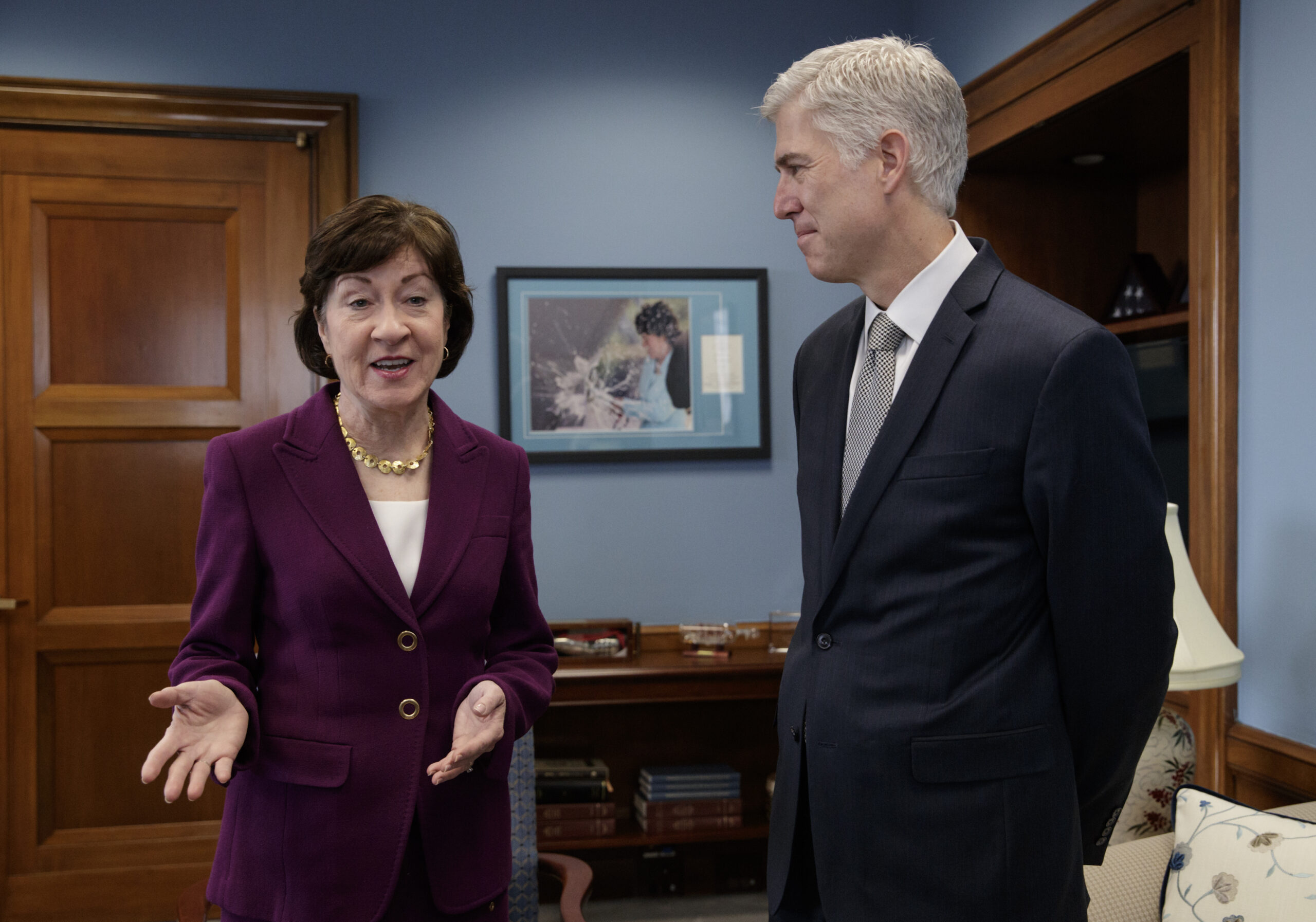 Nuclear option support builds: Key GOP moderate won’t rule it out
