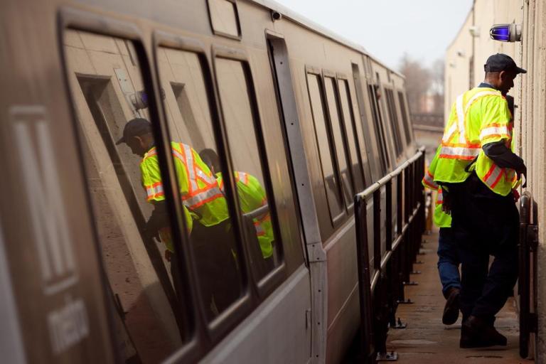 The Brookland Metro station is seen in this 2011 file photo. 