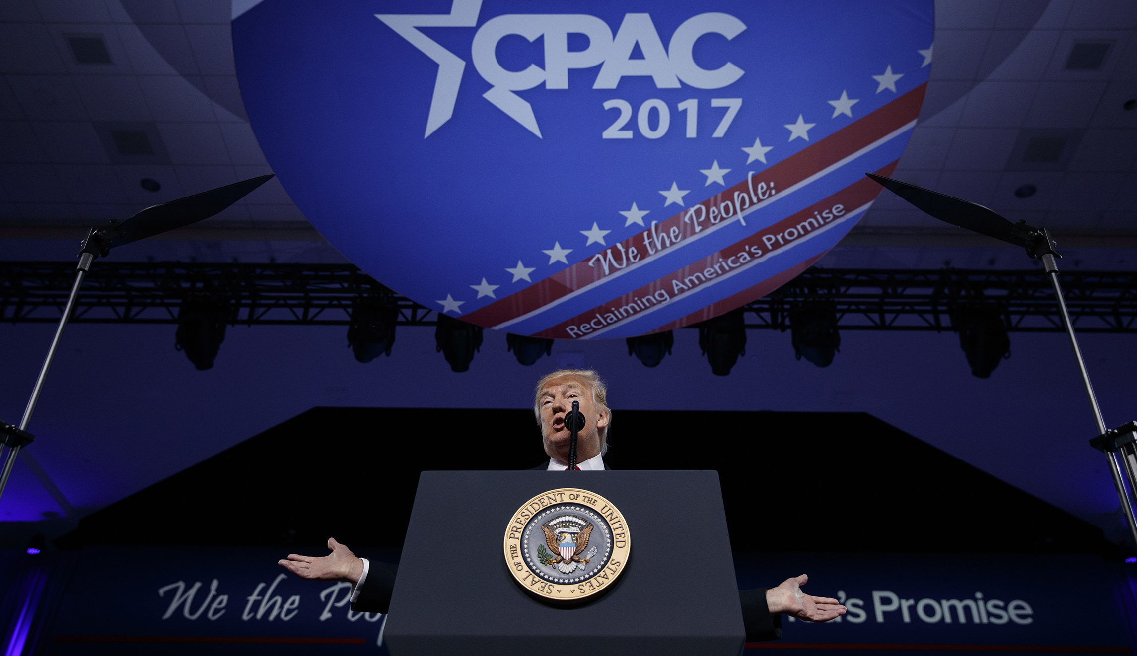 White House plans to flood the CPAC zone