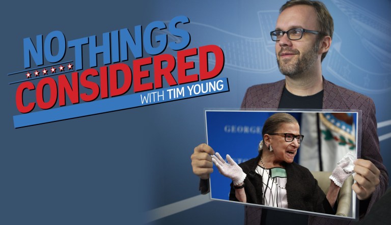See today's stories dissected by comedian Tim Young on tonight's episode of No Things Considered!