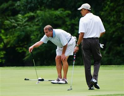 Competitive Obama did not want to lose golf game to Boehner
