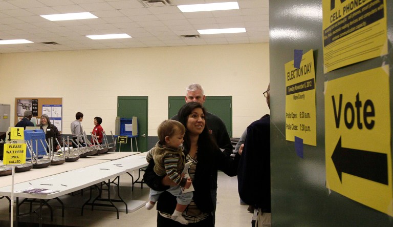 All nine justices agreed that one of the two seats in question -- North Carolina's 1st Congressional District -- was created based on impermissible racial criteria. (AP Photo/Gerry Broome)