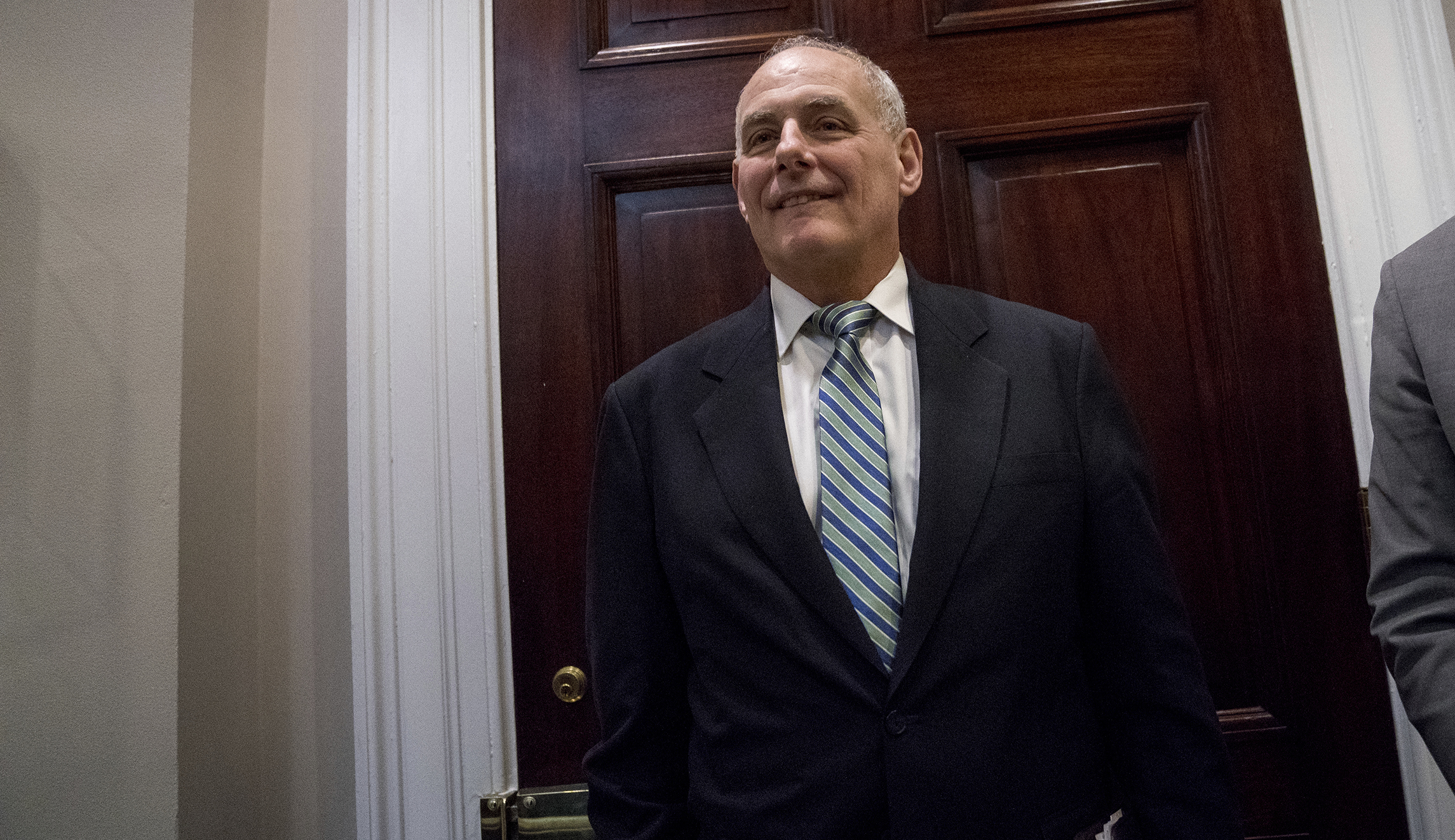 John Kelly hints White House may redact Democratic memo before its release