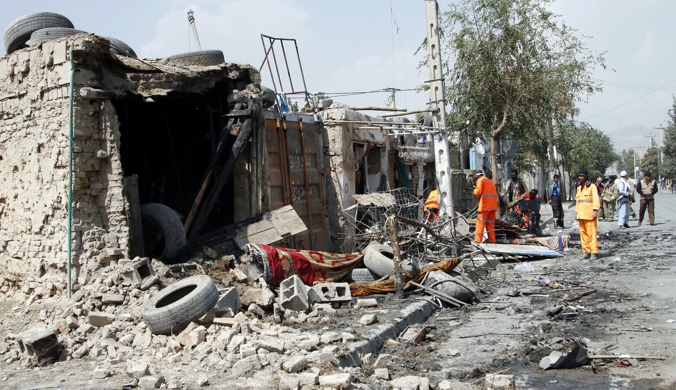 Afghan vice president survives after convoy targeted by bomb, at least 10 others dead