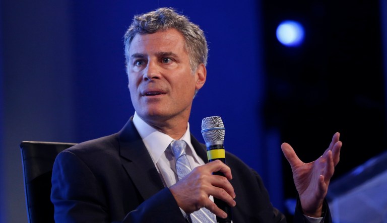 Alan Krueger, professor of economics and public affairs at Princeton University, speaks at the 2014 Fiscal Summit organized by the Peter G. Peterson Foundation in Washington, Wednesday, May 14, 2014.
