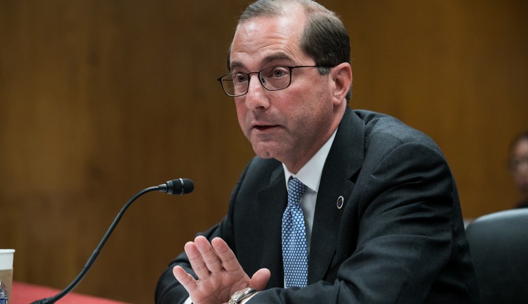 Alex Azar fires back at critics of drug pricing plan: ‘The president is doing exactly what he said’