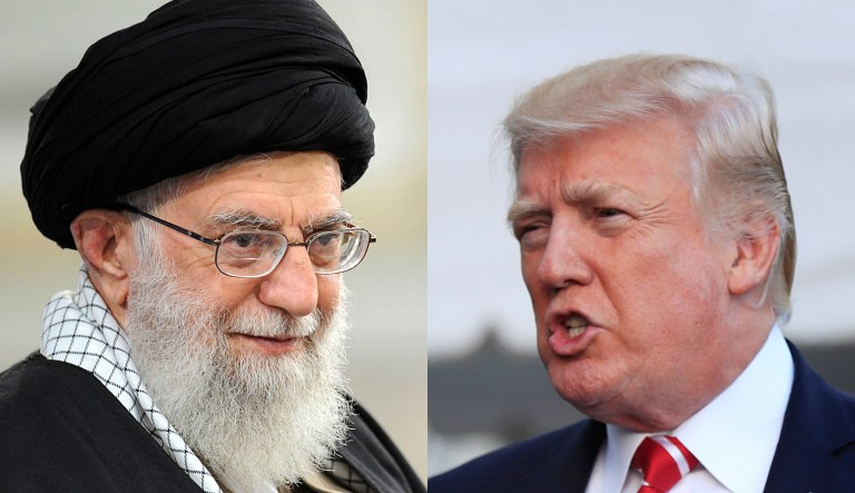 Ali Khamenei, Donald Trump.