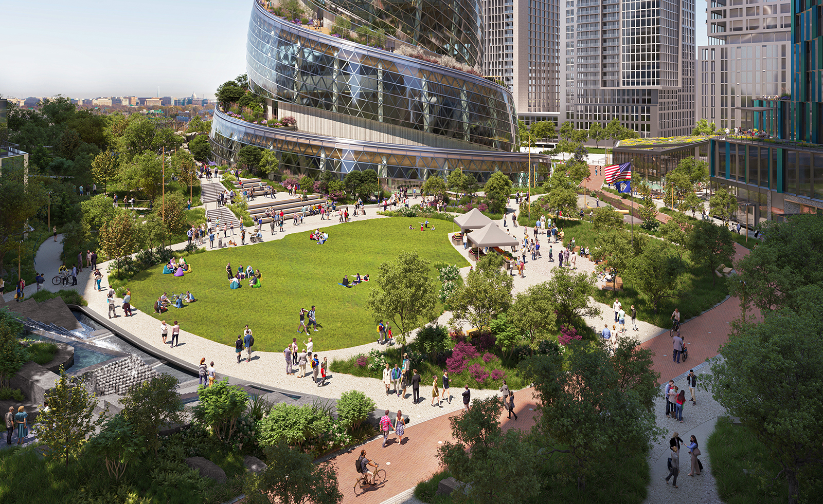 Amazon pauses construction of new headquarters near DC as it cuts jobs and costs