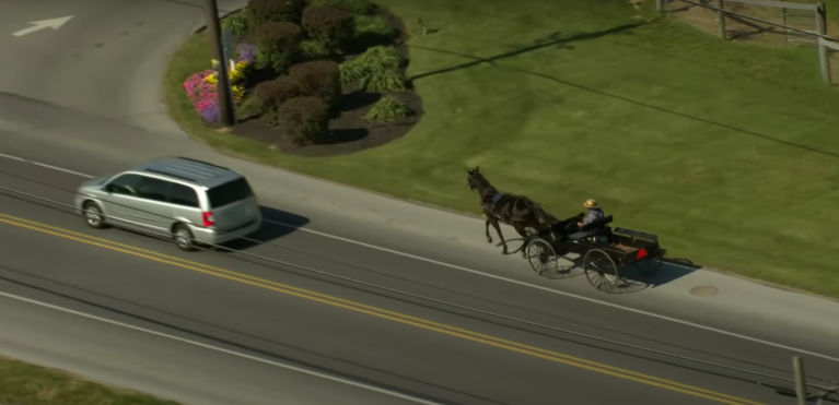 Man calls the police on Amish people breaking mass gatherings ban