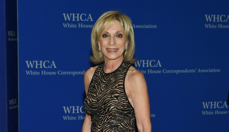 Andrea Mitchell attends the White House Correspondents' Association Dinner at the Washington Hilton Hotel, Saturday, April 30, 2016, in Washington.