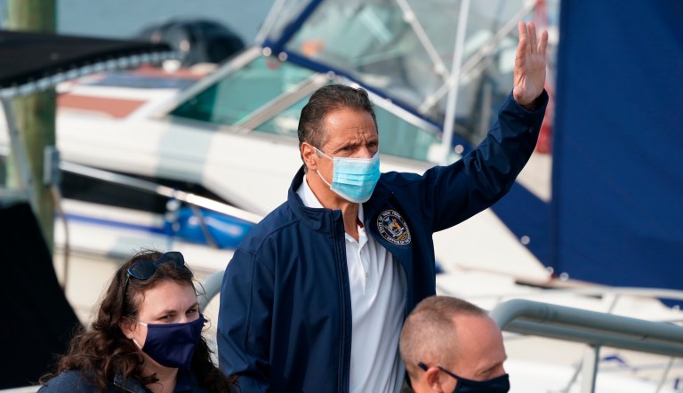 Cuomo bashes Washington for reports that states won’t get aid, predicts need for tax hikes