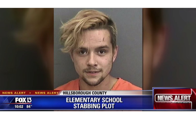 Man arrested after threatening to stab schoolchildren in Florida
