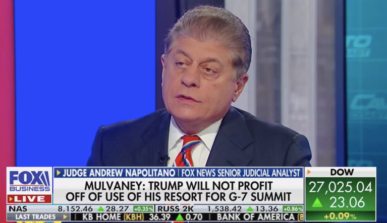 Fox legal analyst: Hosting G-7 at Trump property is a ‘profound’ violation ‘of the Emoluments Clause’