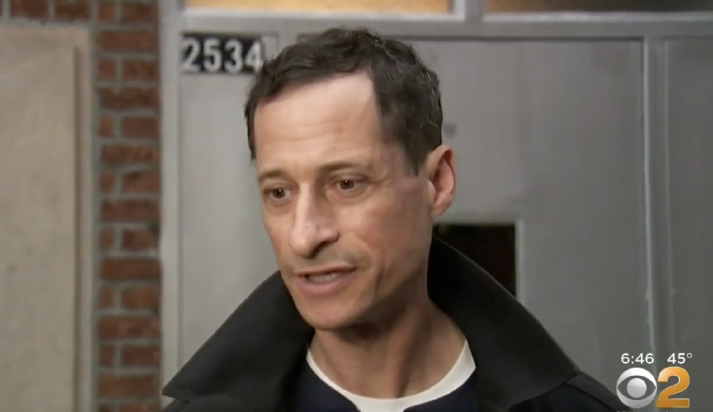 Anthony Weiner breaks silence upon release from halfway house