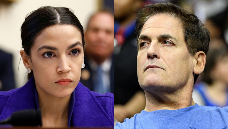 Mark Cuban goes after AOC: Her ‘trickle down taxation’ policies are ‘headline porn’