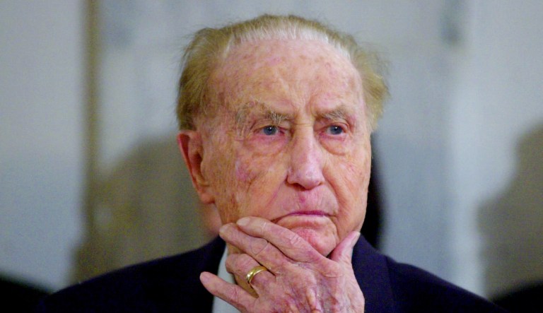 Then-Sen. Strom Thurmond, R-S.C., is pictured.