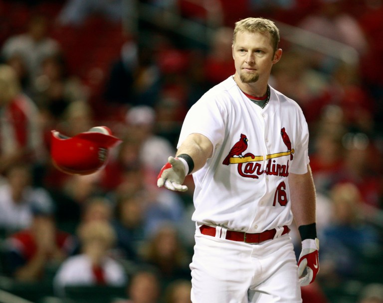 St. Louis Cardinals' Chris Duncan.