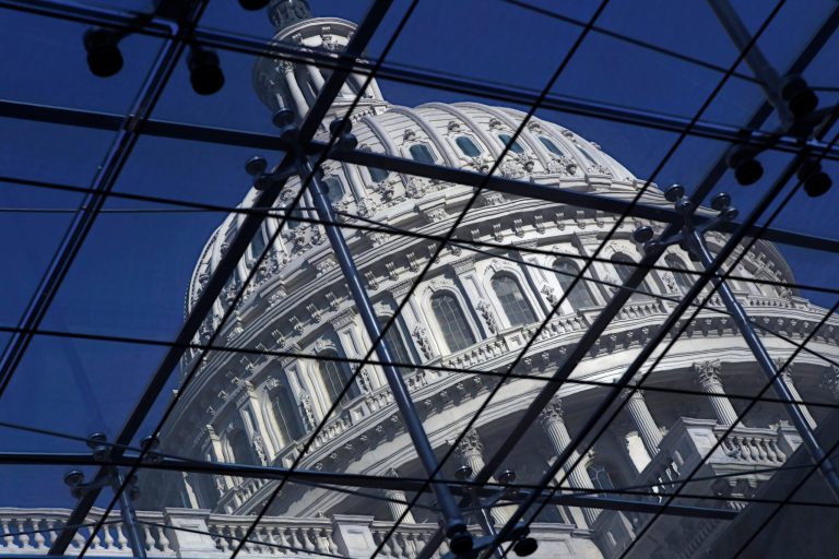 The Capitol dome is seen on Capitol Hill in Washington, D.C.
