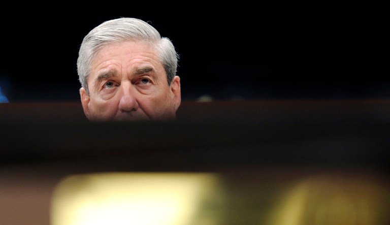 Robert Mueller testifies on Capitol Hill.