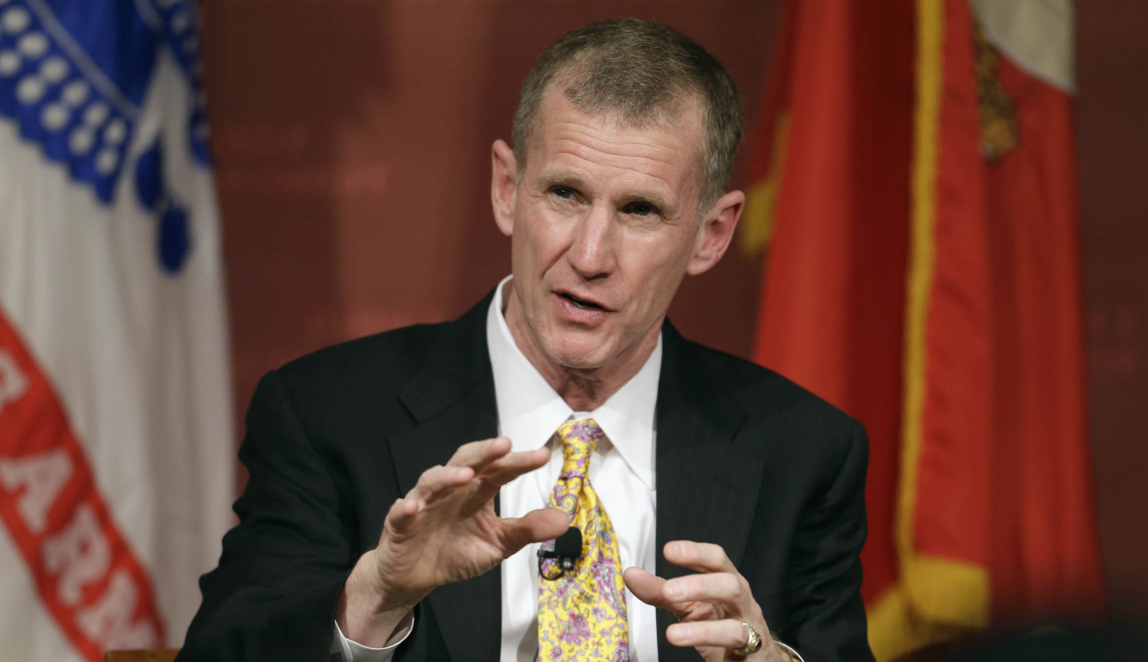Retired Gen. Stanley McChrystal endorses Seth Moulton for president