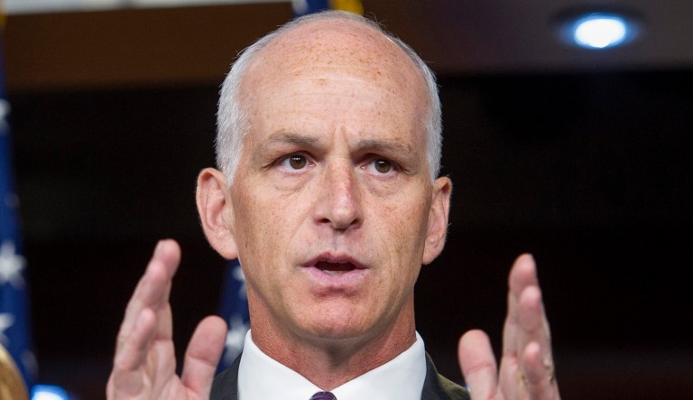 Rep. Adam Smith, D-Wash., speaks during a news conference on Capitol Hill in Washington, D.C.