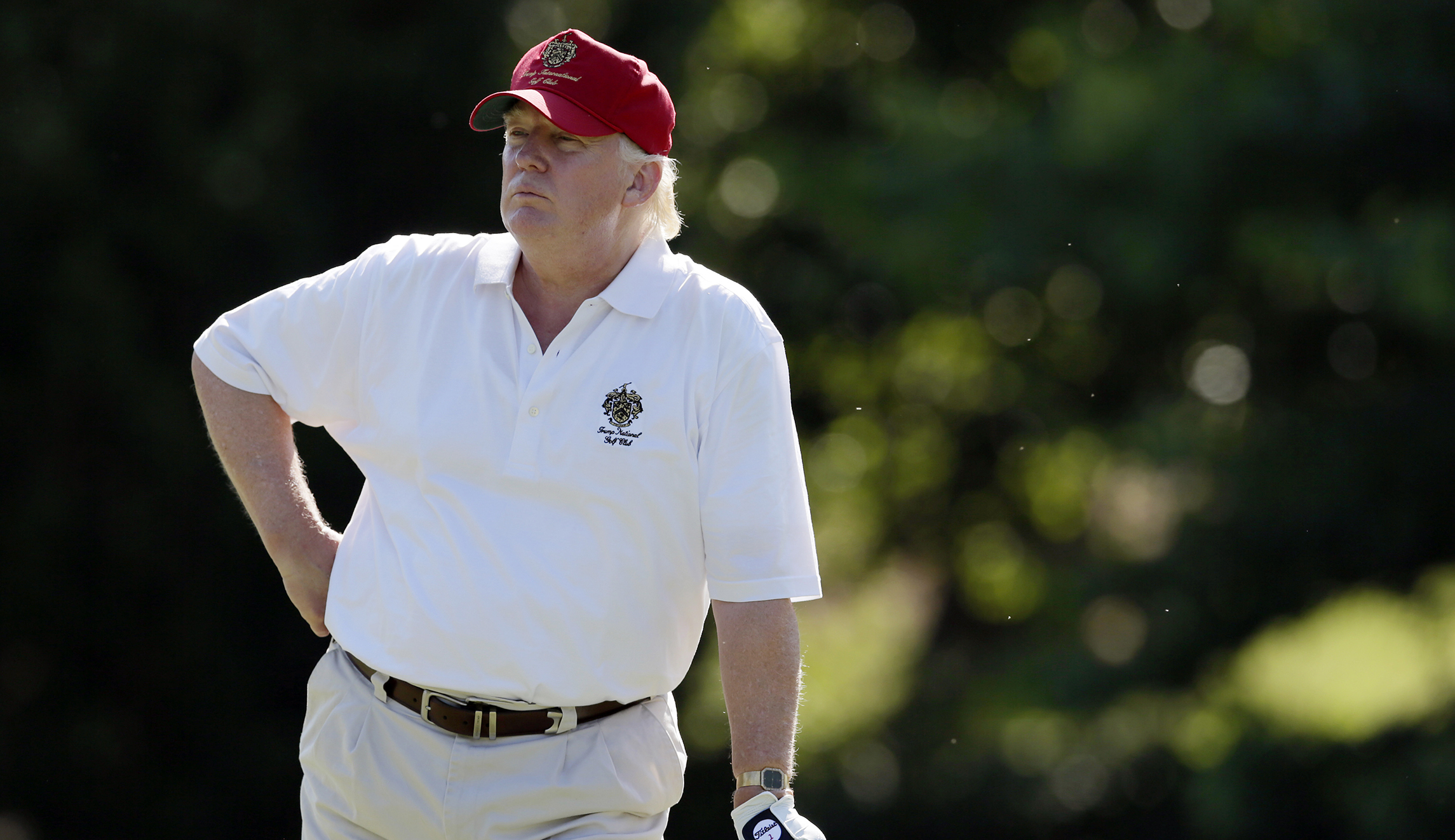 Trump hits Florida golf course with Tiger Woods, Jack Nicklaus