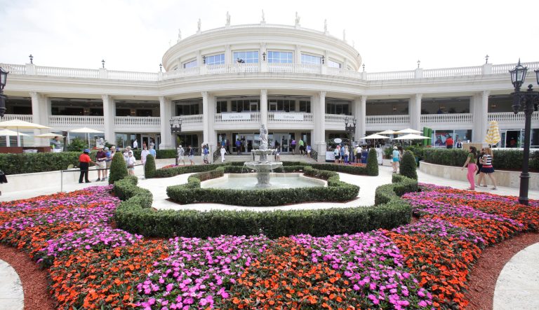 In this photo taken March 7, 2016, the Trump National Doral clubhouse is seen in Doral, Fla. 