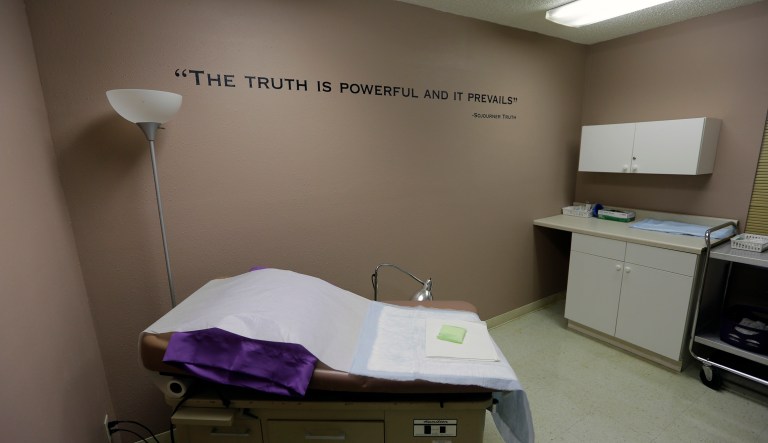 A room formally used as an examination room for abortions is seen at Choice Clinic, formerly Whole Woman's Health Clinic, in Austin, Texas. 