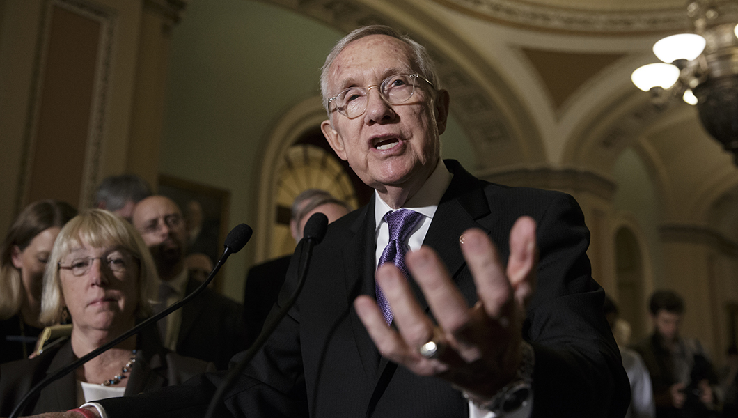 Harry Reid somehow knew this would happen